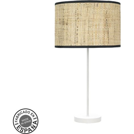 Lampada da tavolo di alta moda 1xe27 bianco/marrone scuro 63x30x30 cm