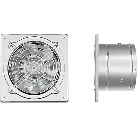 Ventilateur d'echappement mural - Moteur brushless silencieux Protection surchauffe - Ventilation interieure - 8 pouces 220V (1/2)