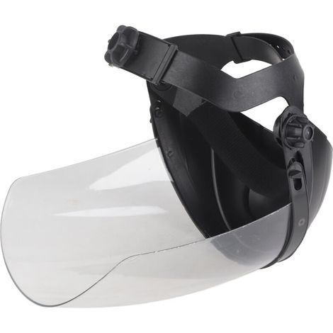 Écran facial de protection transparent pour meulage, masque visière de sécurité pour les yeux (1/5)