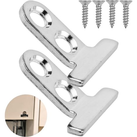 Kit de montage de façade pour lave-vaisselle, vis, kit de montage avec fixation de façade lave-vaisselle entièrement intégré, support façade cuisine (1/2)