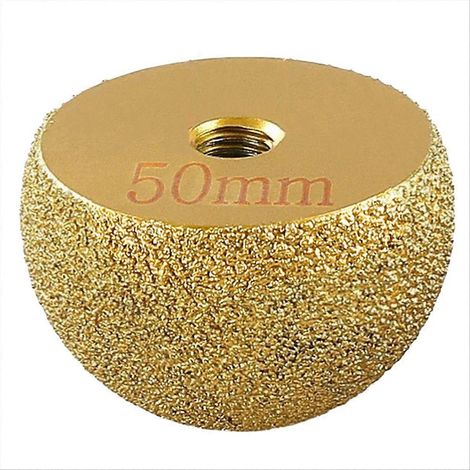 Pilzförmiger Diamantpolierkegel für Löt-, Kiesel- und Pflasterwerkzeuge, 50 mm (1/5)