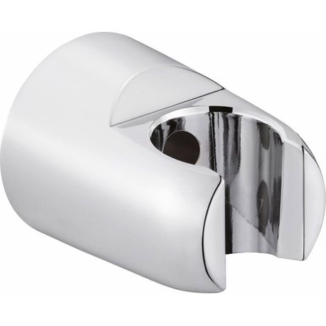 Support de douche mural en abs fixe et chromé