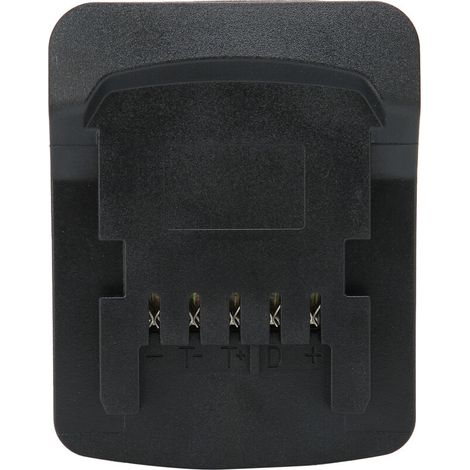 SJLERST Adaptateur de batterie pour batterie 18V/20V, pour batterie au Lithium Metabo 18V, adaptateur d'alimentation pour outil électrique