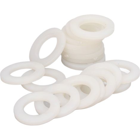 Kit de Rondelles Isolantes M10 en Nylon, Assortiment de Tailles pour Applications Électriques