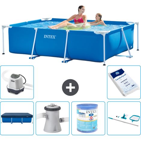 Intex Piscina con struttura Rettangolare - 220x150x60 cm - 7-pezzi  S40025 (1/5)