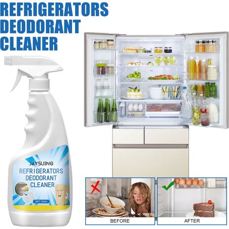Désodorisant Réfrigérateur - Spray Nettoyant 120 ml - Pour Intérieur Réfrigérateur et Congélateur - 1 Pièce (1/5)