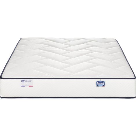 Matelas L'EVIDENT 160x200, ressorts ensachés, ferme, H23 (1/4)