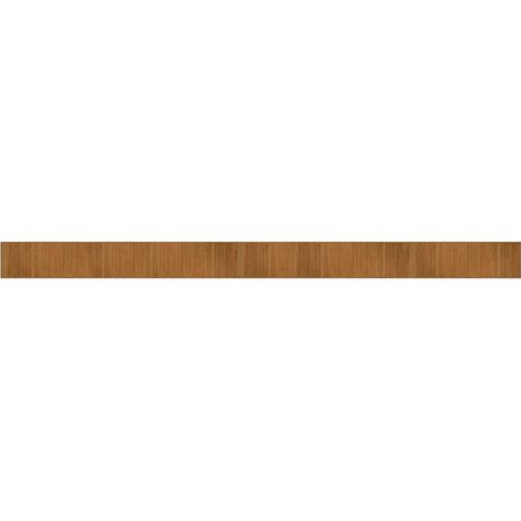 Tapis rectangulaire marron 70x1000 cm bambou (1/5)