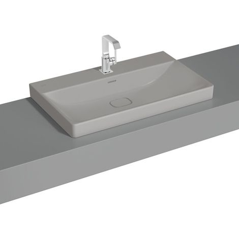 VITRA 7527B076-7201 Plan de toilette New Metropole 800 x 470 mm