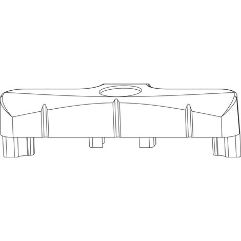 MACO Schließteil Standard PVC 12/20-13 KBE/KÖMMERLING/TROCAL silber (355271)