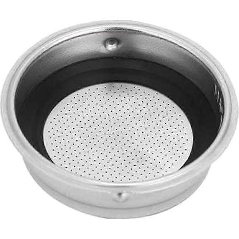 Outil à café en acier inoxydable pour cafetière à pression - Anneau de panier-filtre 1 pièce - Sans BPA - Amovible et lavable-1 cup (1/5)