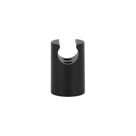 Support de Pommeau Douche Réglable, Bras Monté Plastique Mural Accessoires Salle Bain Amélioration Habitat Hôtellerie Clamp Douchette Adapté Universel Simplifie ABS Chromé Remplacement(Noir) (1/5)