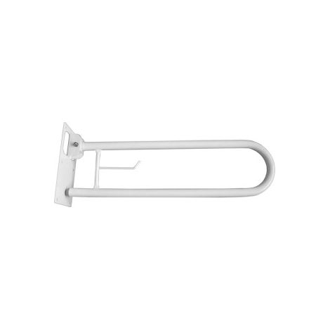 MANIGLIA DI SICUREZZA ABBATTIBILE BIANCA - 73X27 CM