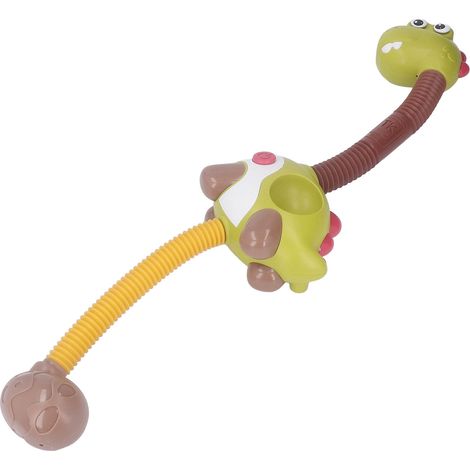 Jouet de bain dinosaure sans BPA, tuyau de douche dinosaure rotatif à 360° avec circulation automatique d'eau (1/5)