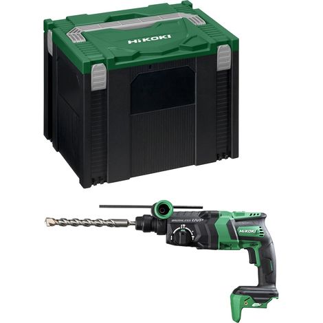 Hikoki – Perforateur burineur SDS-Plus 36V 3.2 J – Moteur Brushless – Système anti-vibration – Pour béton armé – DH36DPEW2Z
