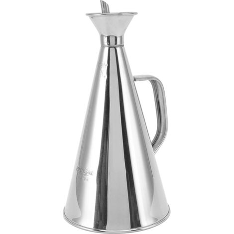 Ölspenderflasche aus Edelstahl 304, auslaufsicher, für Sojasauce und Sojaöl, 750 ml, 12 x 23,5 cm / 4,7 x 9,3 Zoll (1/5)