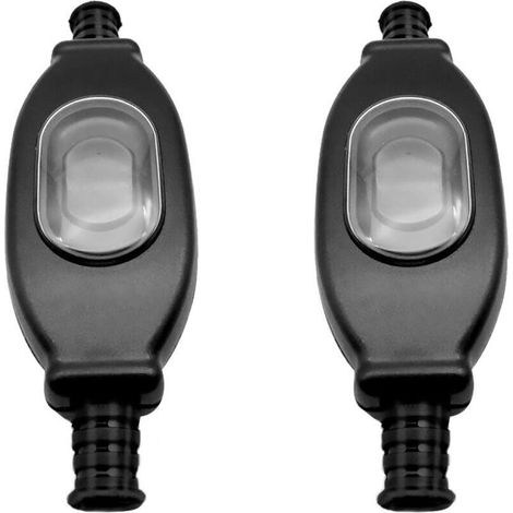Kabelschalter, 2 Stück, 250 V, wasserdicht, IP65-zertifiziert, staub- und wasserdicht, für Lampen, Elektrogeräte, Transformatoren (1/4)