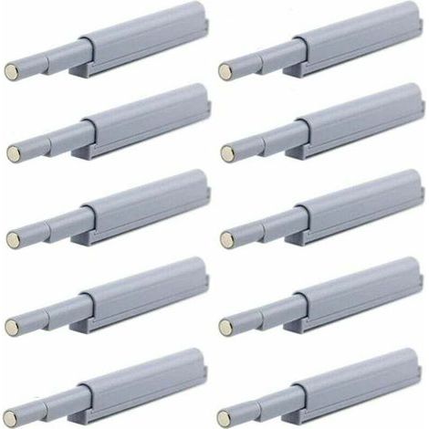 Appuyez pour ouvrir magnétique loquets Fermetures magnétiques push-open ouvre et ferme la porte avec une simple pression (10 pièces) (1/4)