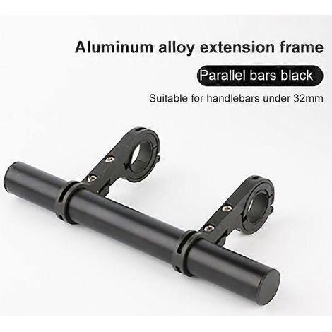 Guidon horizontal en alliage d'aluminium avec poignée en forme d'hirondelle pour VTT, 318 x 780 mm, 720 m (1/4)