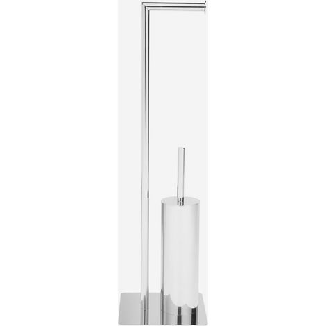 BATHBAZAAR - Duo WC Inox Mat ou Brillant DALLAS