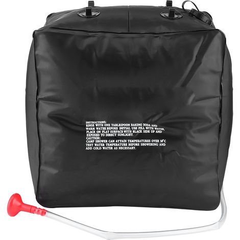 Sac de douche solaire léger de 40 L pour le camping, la randonnée, la plage, la natation et les voyages en plein air (1/5)