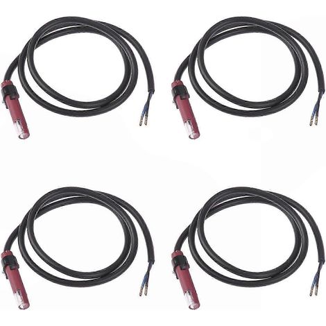 Compatible avec 4 tubes photosensibles pour la détection de flamme du brûleur, une photorésistance et un œil électronique photosensible rouge. (1/5)
