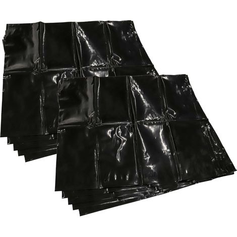 vhbw 10x Sacs compatible avec Kärcher NT 30/1 Tact L, NT 30/1 Tact TE L aspirateur - polyéthylène, 86cm x 76cm noir (1/4)