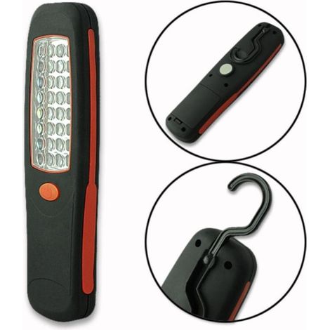 YMYNY Taschenlampe mit Magnethaken, 30 LED + 7 LED für Zuhause, Auto, Büro, Notfall – (1/2)