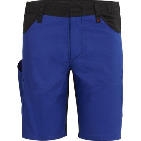 Qualitex Shorts X-Serie, Größe: 60, Farbe: kornblau/schwarz (1/2)