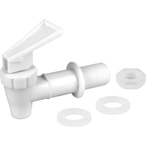 Getränkeauslaufhahn, Ersatzteile für Wasserspender (1 Stück, Weiß) (1/4)