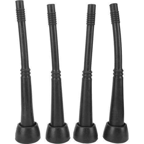 4 pièces accessoires de doublures en caoutchouc noir pour Machine à traire les vaches simplement Installation. (1/5)