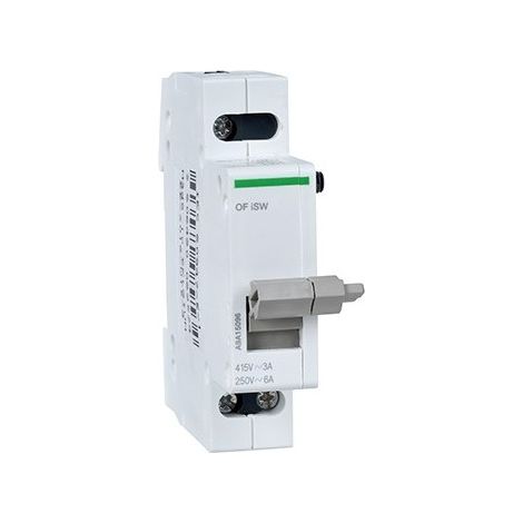Schneider A9A15096 Auxiliary contact for ISW Acti9 switch 3A 415VAC - 6A 250VAC