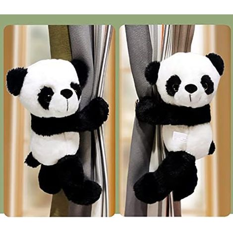 Lot de 2 embrasses de rideaux en forme d'animal de dessin animé pour enfants, décoration de fenêtre de chambre d'enfant (taille M) 25CM (1/5)