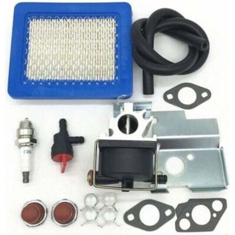 Kit carburatore 640020, filtro aria e candela compatibili con i motori per tosaerba Tecumseh 640020A, 640020B, VLV126, VLV60, VLV50, VLV55, VLV65, VLV66 e VLV126A a partire da 6, (1/4)