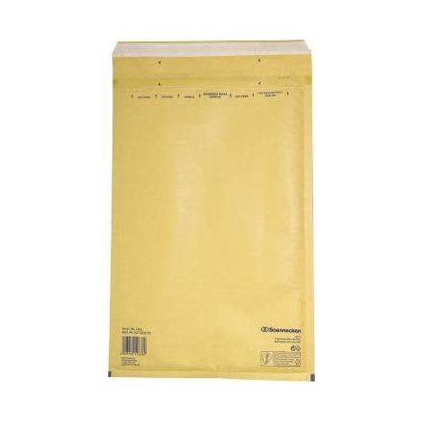 SOENNECKEN Luftpolstertasche Soennecken J/6 mit Haftklebung Kraftpapier natronbraun 50 St./Pack. (1/3)