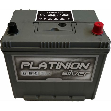 Batería de coche 80Ah  Platinion EFB START/STOP
