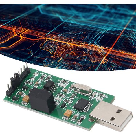 Isoliertes USB-zu-Hochgeschwindigkeits-TTL-Seriell-Port-Ausgangsmodul mit Leistungsoptokoppler und 3,3-V-/5-V-Isolation (1/5)