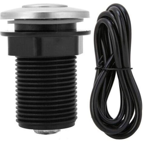 Interrupteur à air indésirable interrupteur automatique bouton + kit tuyau pneumatique, 32mm (1/4)