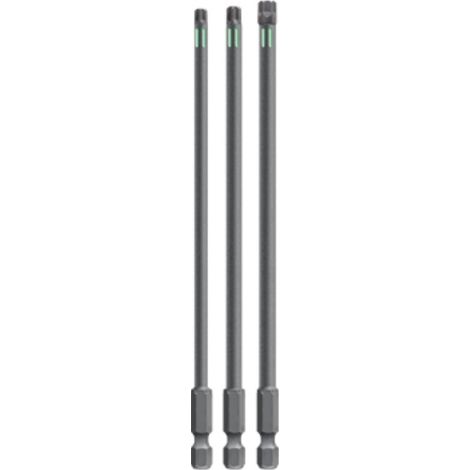 Juego de puntas Torx kwb 123244 acero 150 mm 3 piezas (1/3)