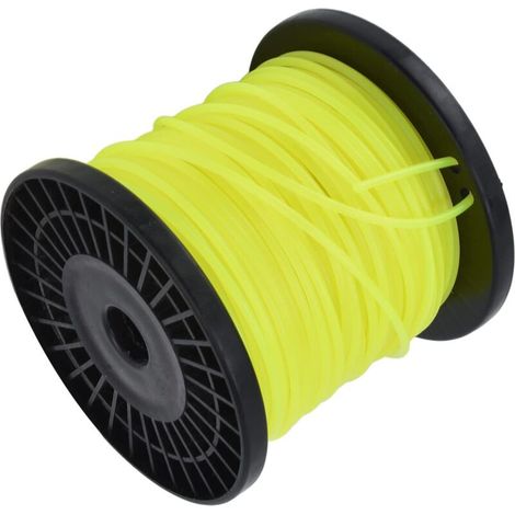 Filo per decespugliatore blu da 3 mm, filo di taglio in nylon resistente, filo giallo, materiale in nylon di alta qualità per la maggior parte dei tosaerba per tagli intensivi (1/5)