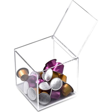Jiajia AI, Porte capsule en méthacrylate pour 40 capsules Nesp pour jardin, terrasse et extérieur (1/4)