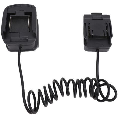 Adaptateur de batterie compatible avec l'outil électrique BL1840 et cordon élastique d'extension pour travaux extérieurs (1/5)