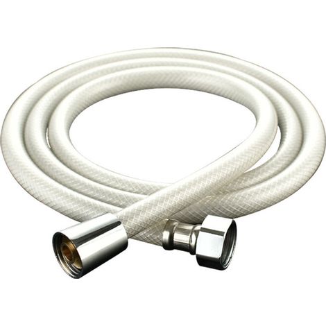 Tubo flessibile per doccia in PVC da 1,5 m, ricambio universale G1/2, elevata resistenza alla compressione, flessibile e resistente alla rottura.