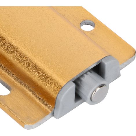 Magnetische Türstopper mit Soft-Close-Funktion für Türen und Schubladen – 2er-Set – ABS + Edelstahl – 142 x 45 mm (1/5)