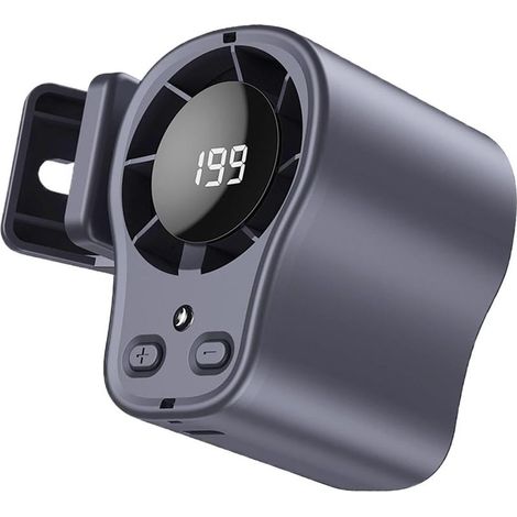 Ventilateur à pince Portable Avec Affichage LED (1/5)