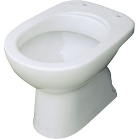 WC a Terra Tradizionale con Brida DIANA Senza Sedile Coprivaso In Ceramica (1/2)