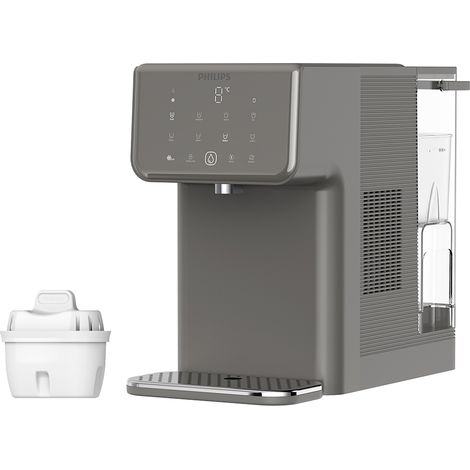 Estación de agua todo en uno Philips Fría y caliente ADD5981GR (filtros PFAS) compatible con BRITA (1/5)