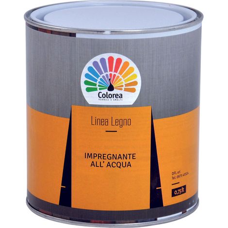 IMPREGNANTE PER LEGNO 'COLOREA' Lt. 0,750 Trasparente- 6 pezzi - COLOREA