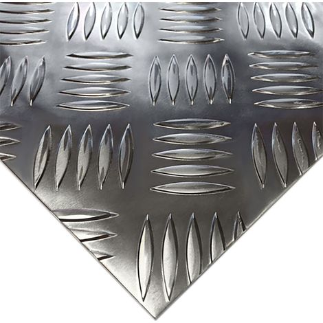 Rs Pro – Tôle larmée aluminium 2000mm x 1000mm x 3mm – Résistante aux chocs – Pour chantiers humides – Usage professionnel