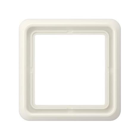 Jung 1fach Rahmen Abdeckung Creme-Weiß CD581W 1 St. (1/5)